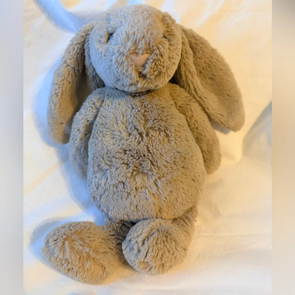 Jellycat Beige Plush Bunny Stuffed Animal